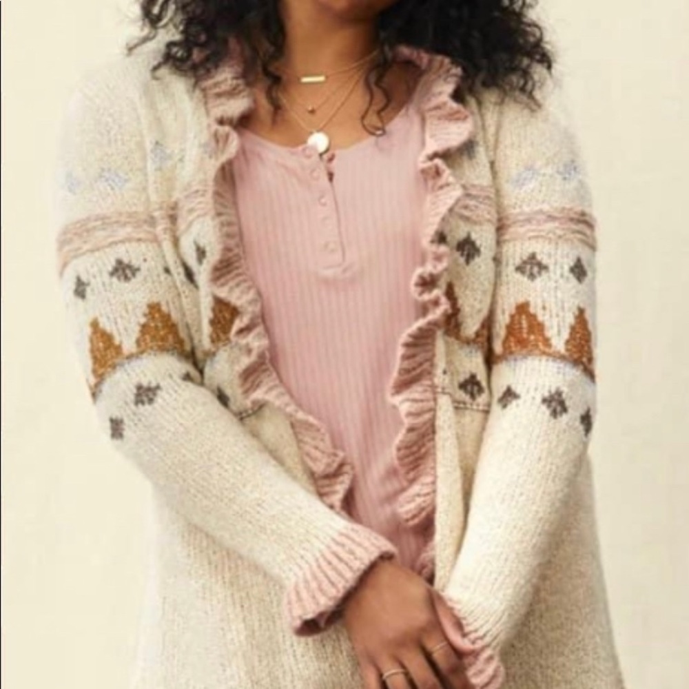 SOLD       Matilda Jane women’s cardigan size XS